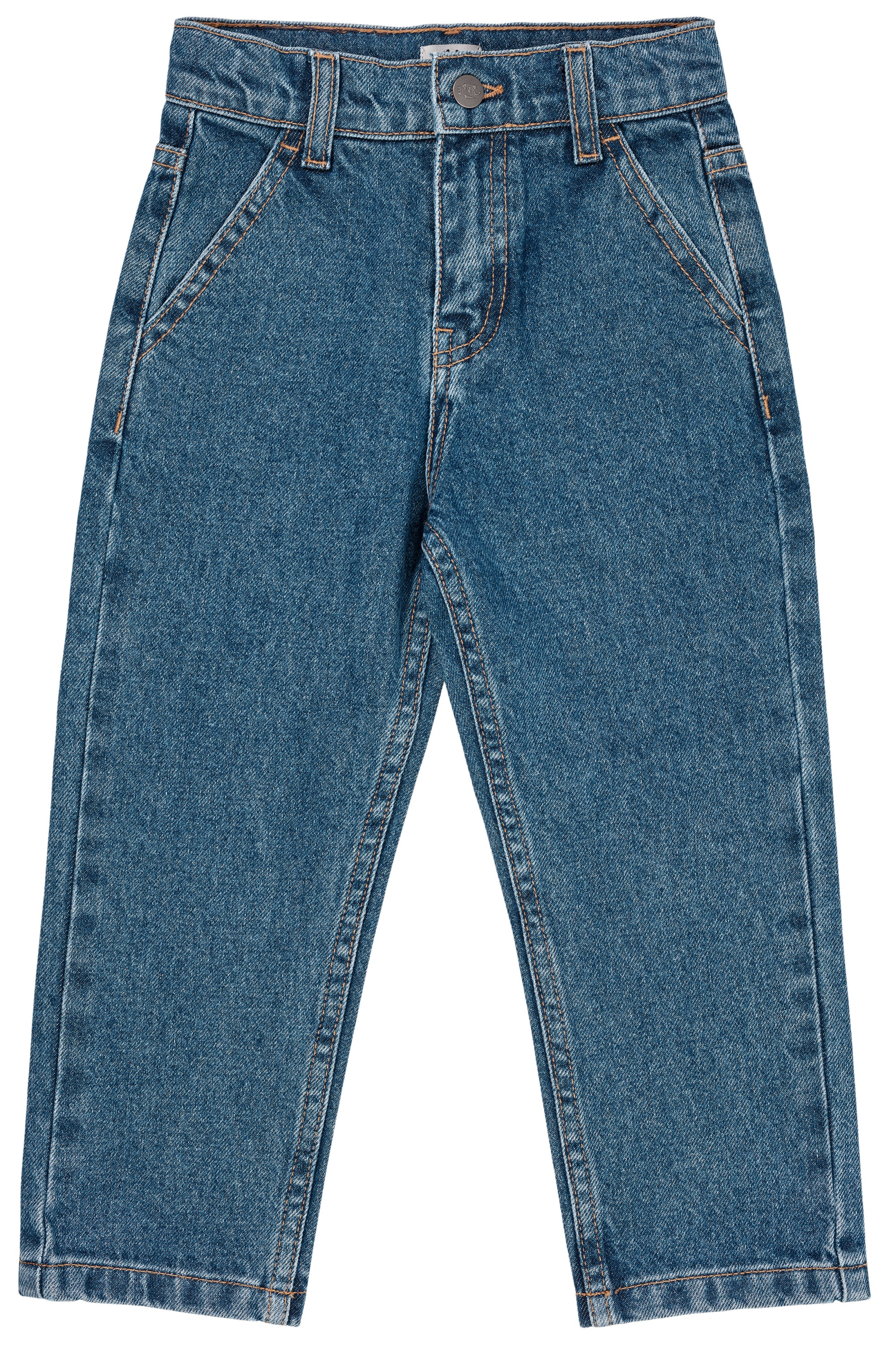 Copenhagen Colors Økologiske Junior Jeans – Indigo Blå