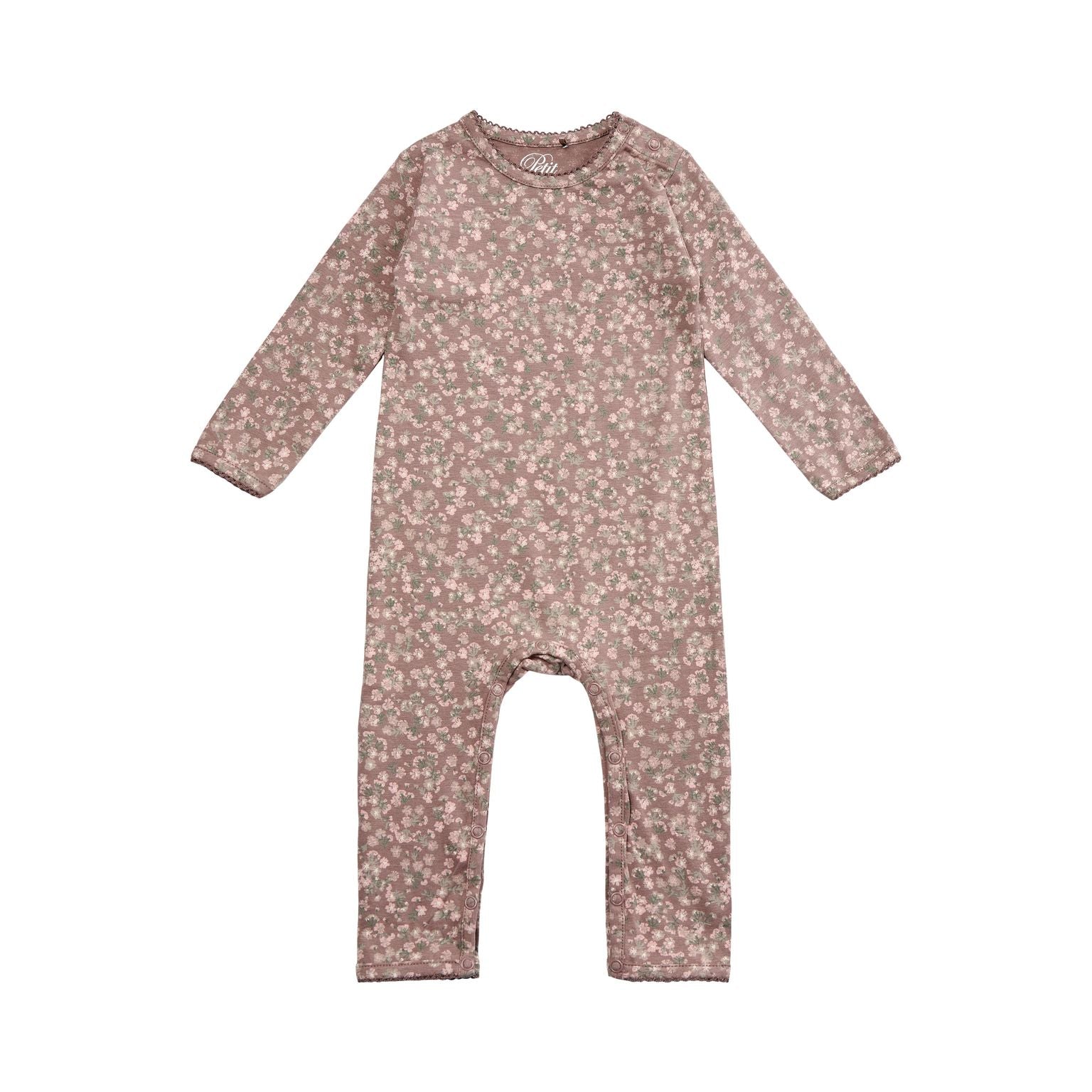 Petit By Sofie Schnoor Heldragt – Blomster i Mørk Brun
