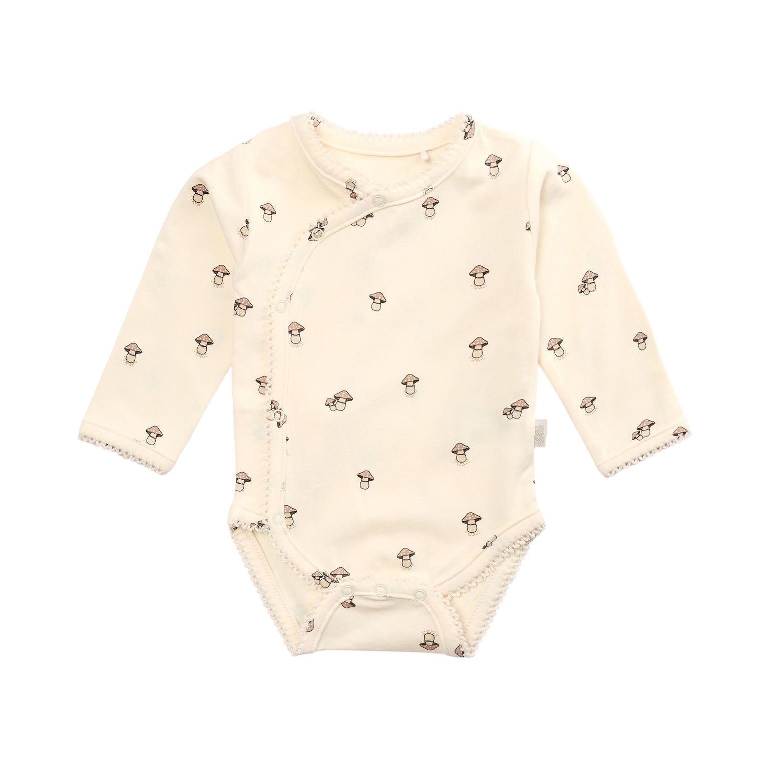 Petit By Sofie Schnoor Nyfødt Body med Svampe - Antik Hvid