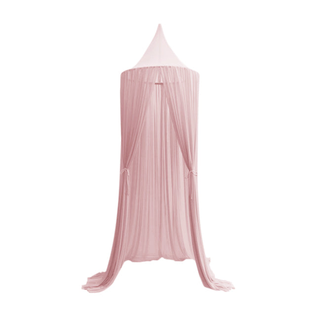 Sengehimmel i Dusty Pink – Skab Magi i Børneværelset!
