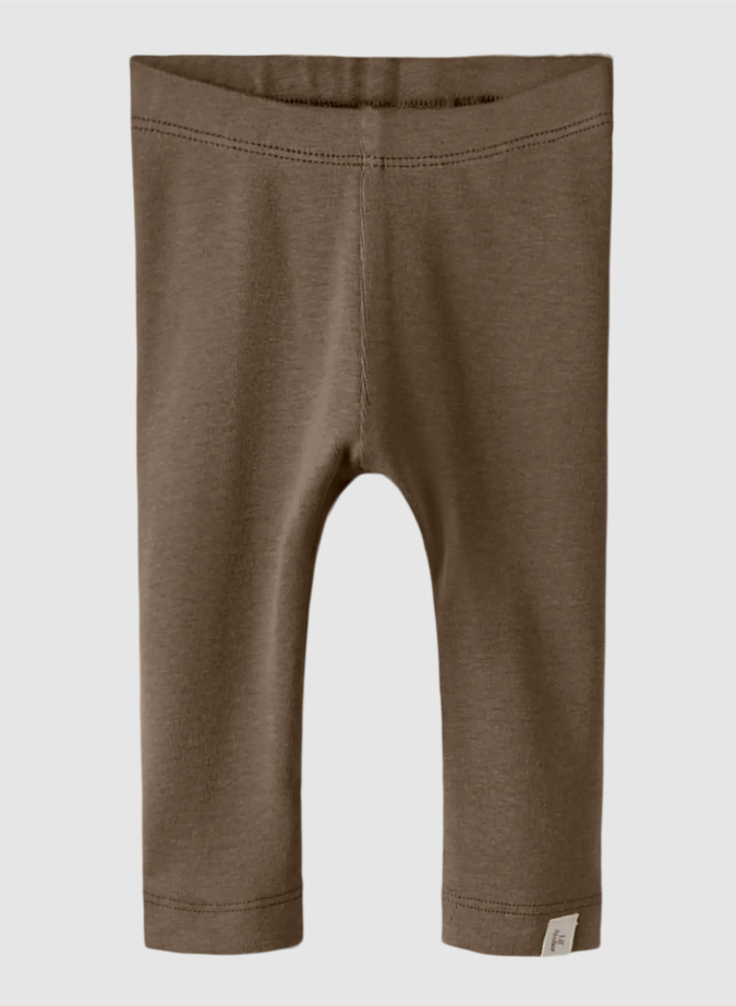 Lil Atelier Gayo Slim Leggings - Shitake Tilbud!
