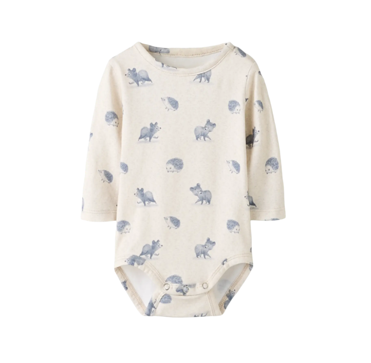 Name It Tilas Body - Peyote Melange med Sød Print