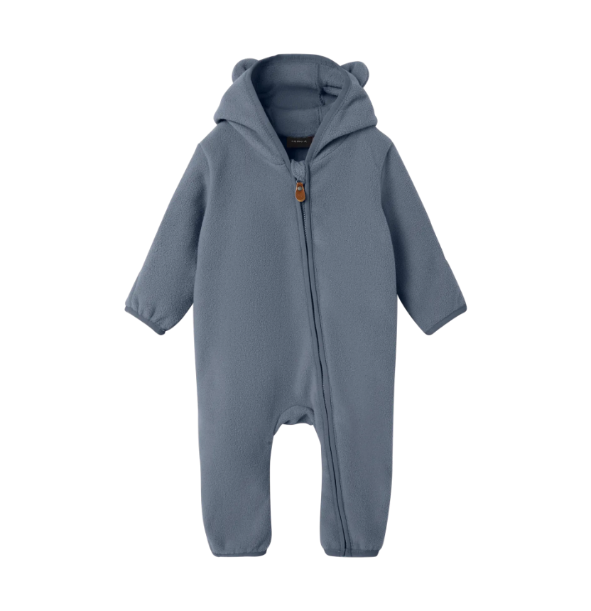 Name It Meeko Suit Solid - Flint Stone -