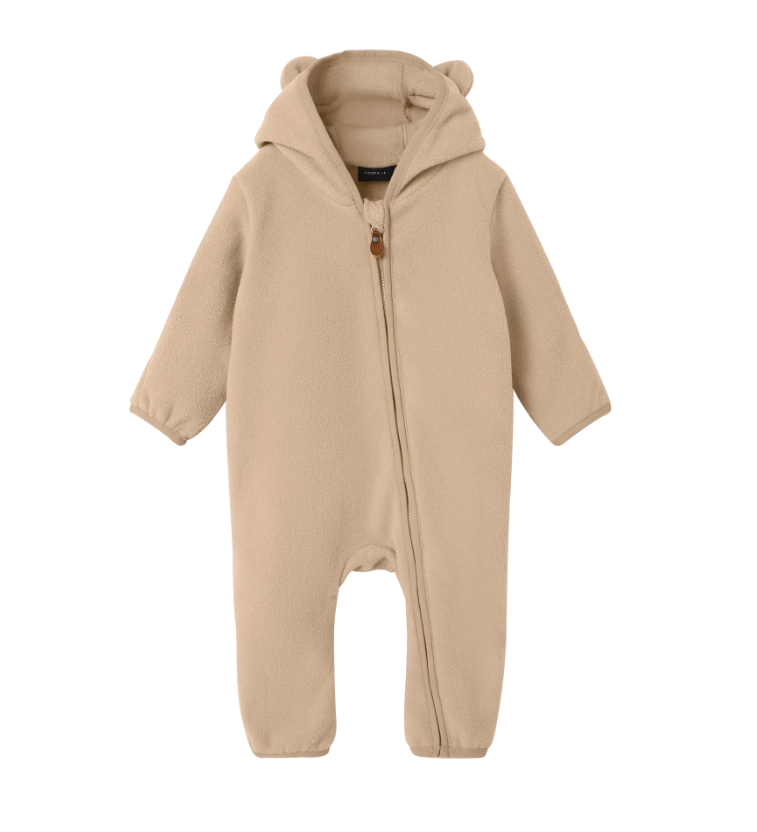 Name It Meeko Suit Solid - Silver Mink -