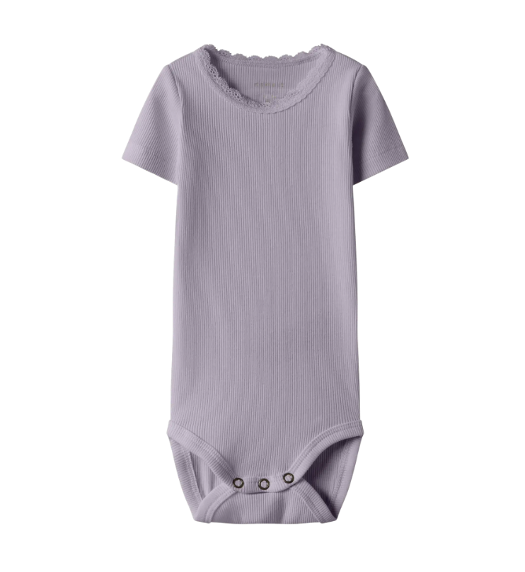 Name It Kab Ss Body Noos - Lavender Gray -   Cm