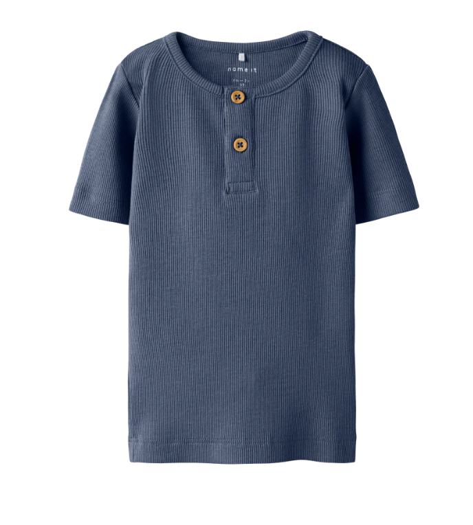 Name It Kab Ss Top Noos -  Vintage Indigo Melange -   Cm