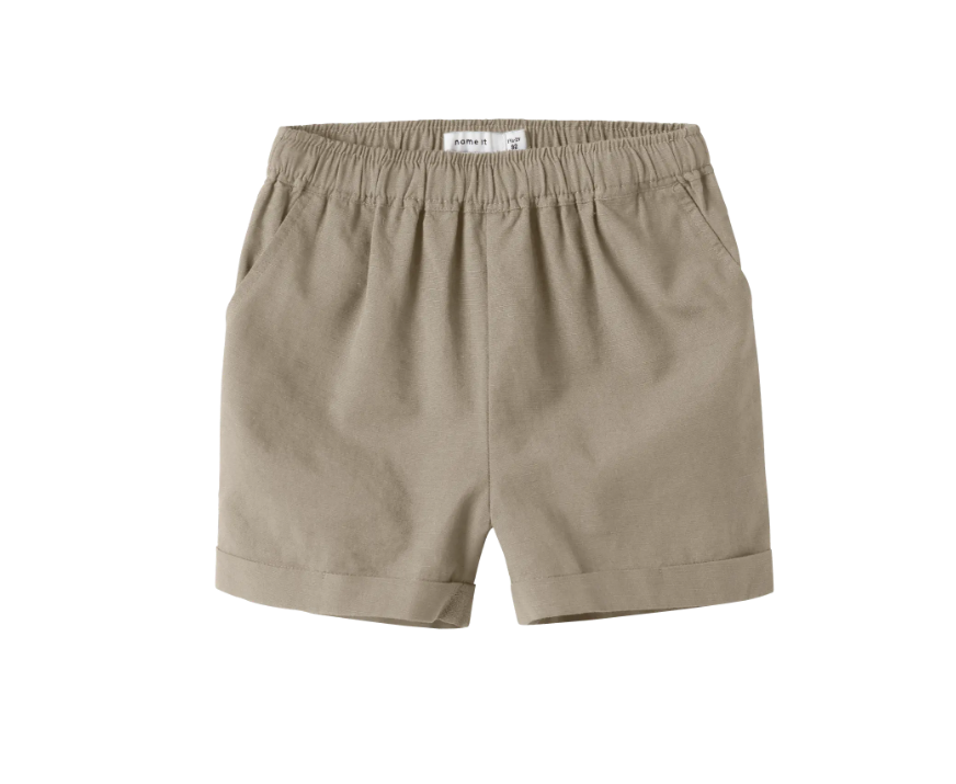 Name It Filip Shorts - Aluminium -   Cm