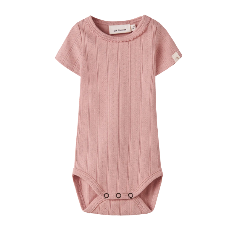 Lil Atelier Falina Ss Slim Body - Misty Rose -   Cm