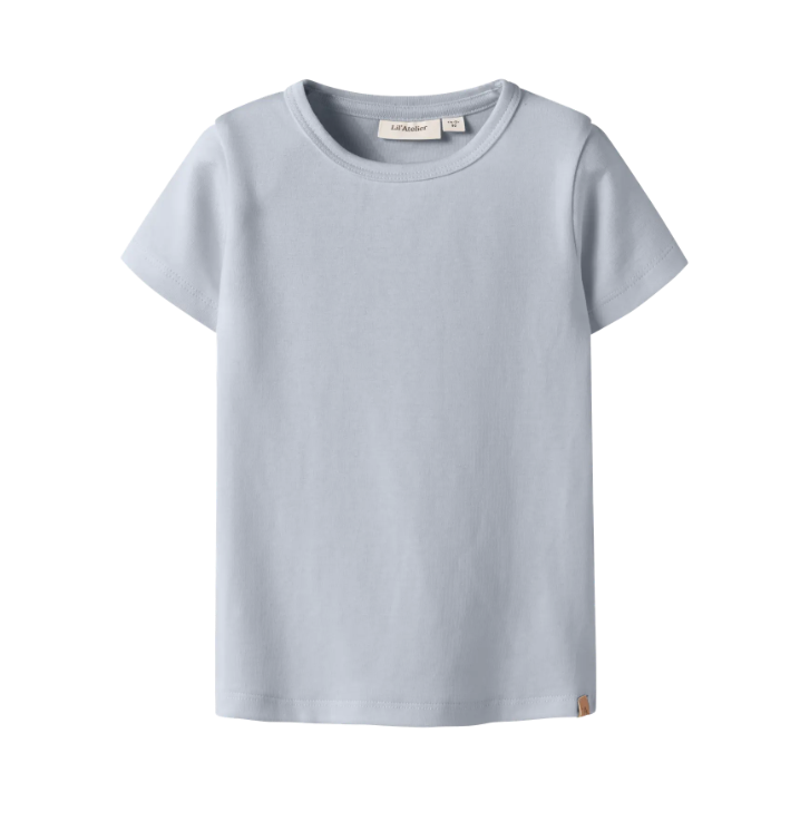 Lil Atelier Lalo Tap Ss Slim Top - Plein Air -   Cm