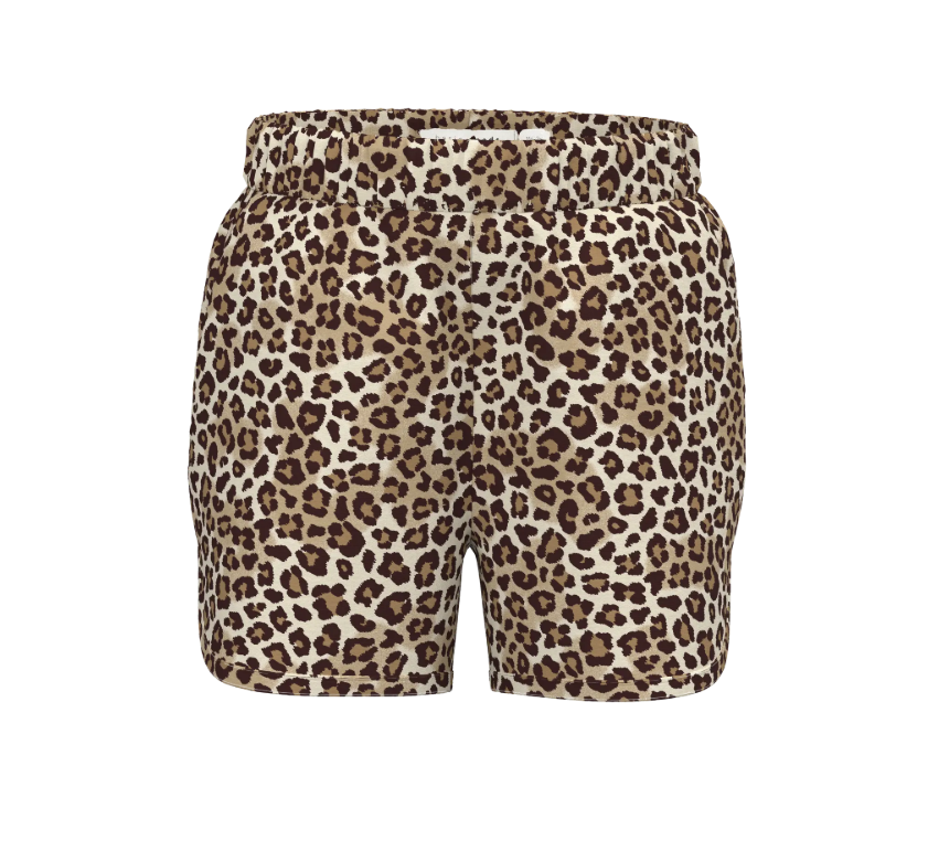 Name It Vinaya Shorts - Turtledove Leopard -   Cm