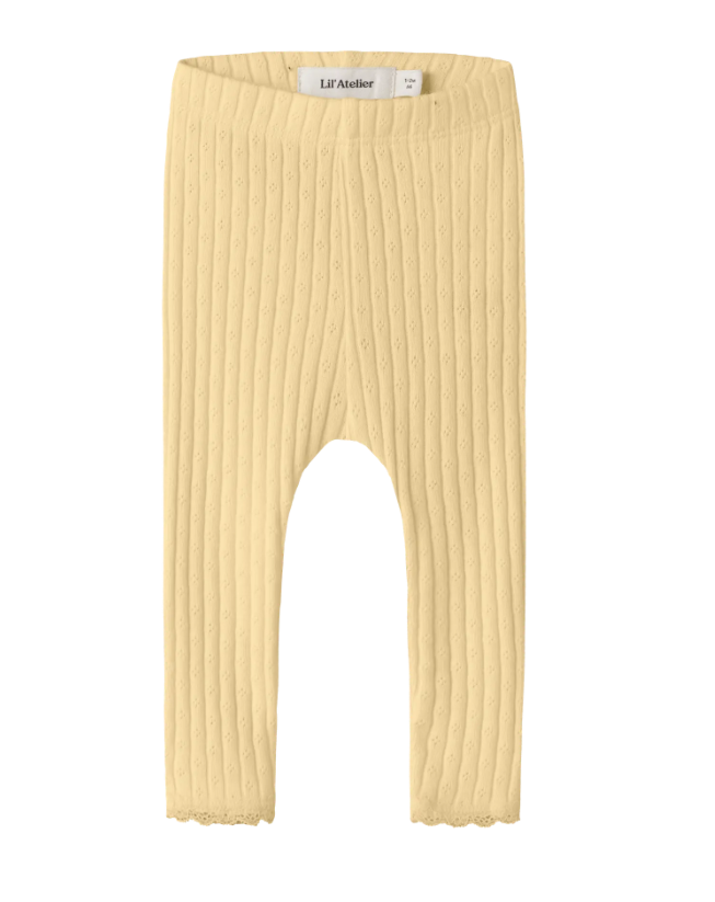 Lil Atelier Haldis Slim Leggings - Sunlight -   Cm