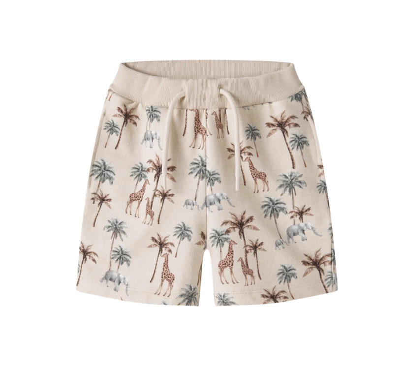 Name It Henry - Sweat Shorts - Peyote Melange -   Cm