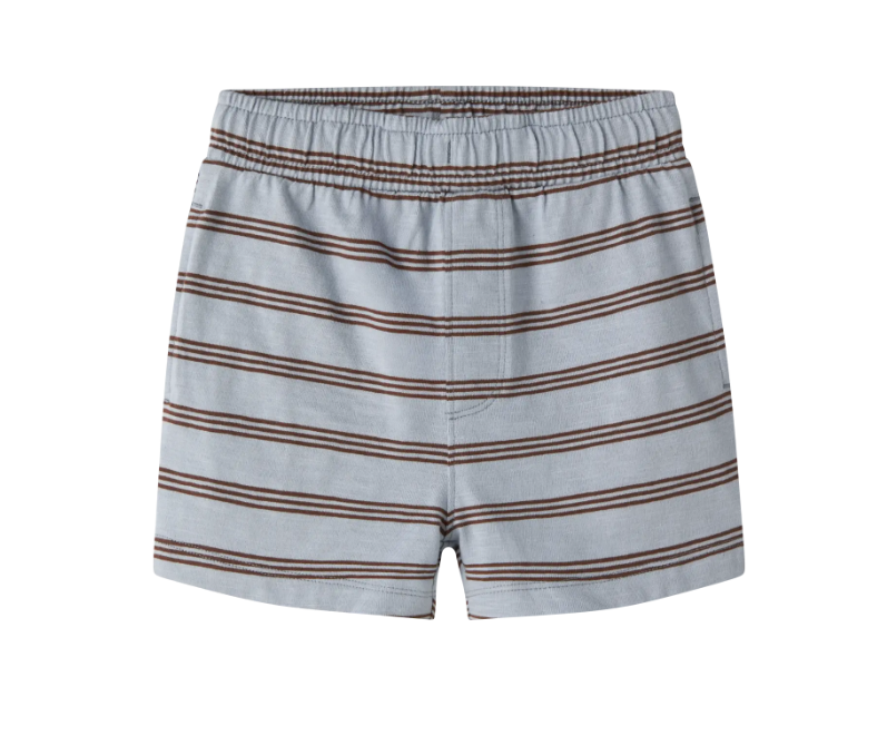 Name It Voby - Sweat Shorts - Blue Fog Chestnut -   Cm