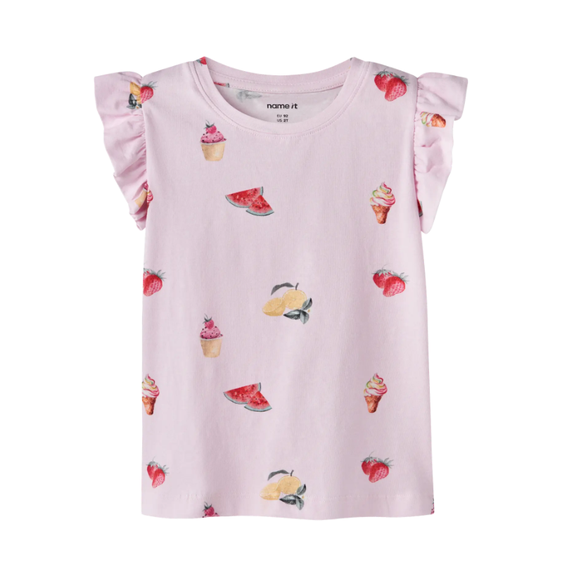 Name It Joviner - Ss Top - Cradle Pink -   Cm