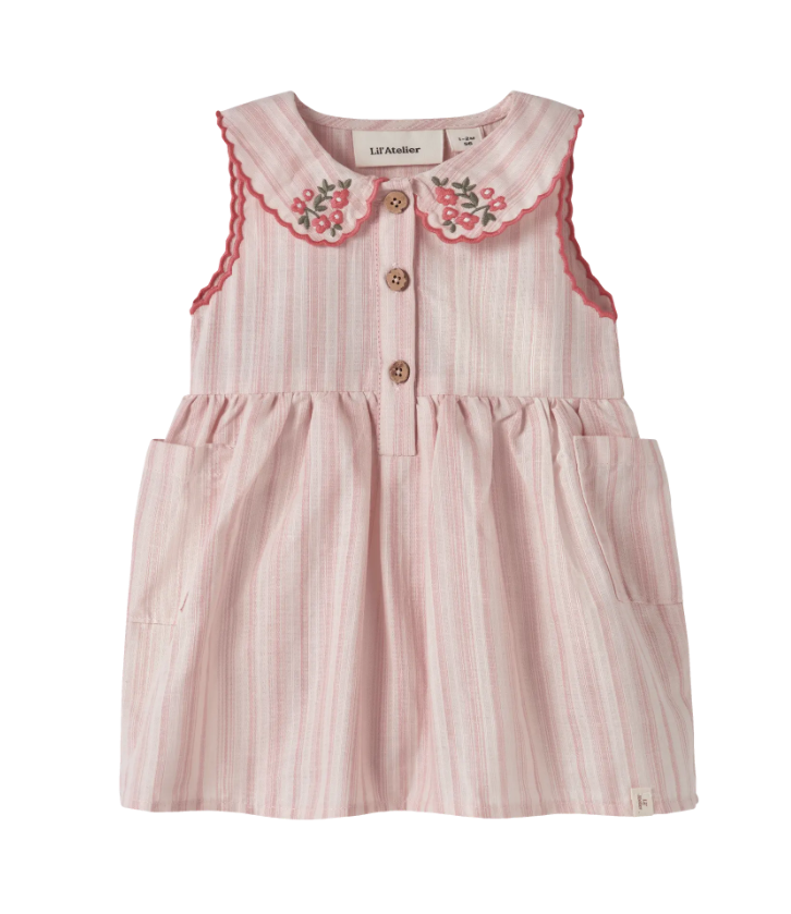 Lil Atelier Jera - Sl Loose Body Dress - Morganite -   Cm