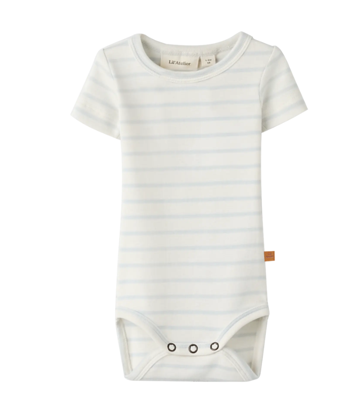 Lil Atelier Geo - Apa Ss Slim Body - Coconut Milk Plein Air -   Cm