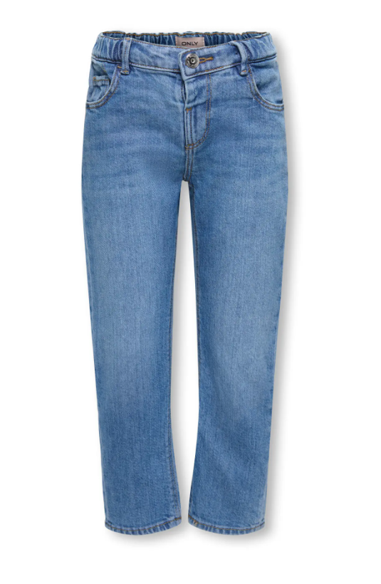 Only Mini Valentine - Straight Jeans -  Medium Blue Denim -   Cm