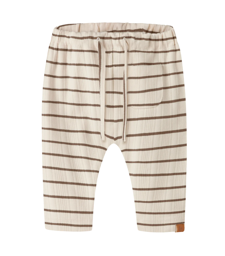 Lil Atelier Kaby - Pants - Turtledove Kangaroo -   Cm