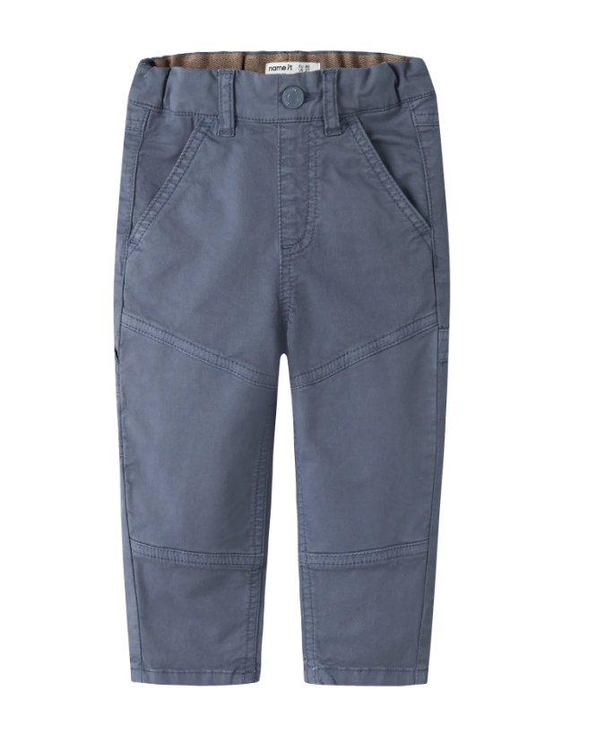 Name It Ben - Tap Twill Pants - Vintage Indigo -   Cm
