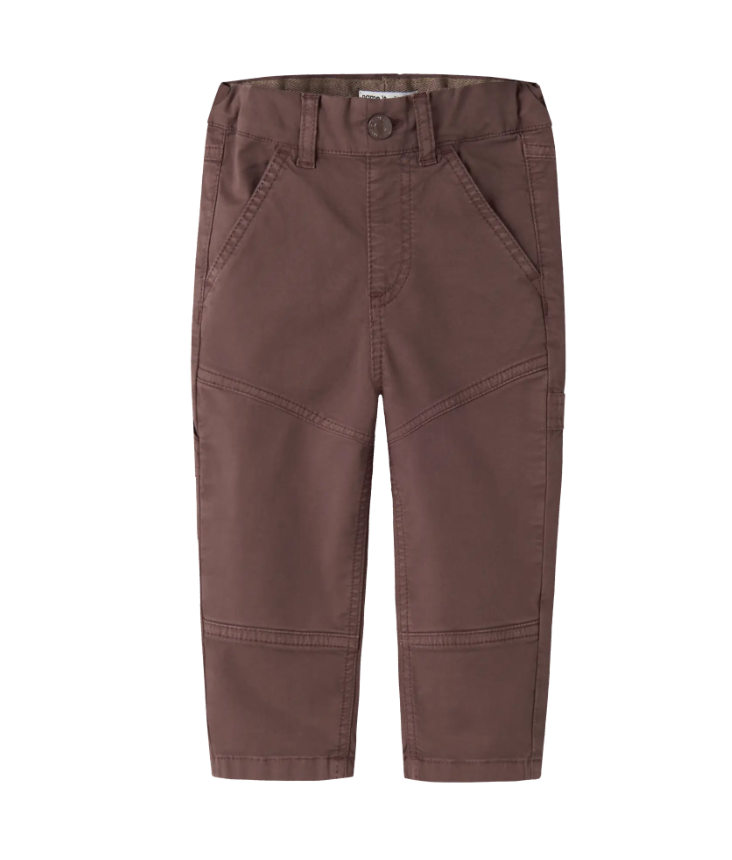 Name It Ben - Tap Twill Pants - French Roast -   Cm