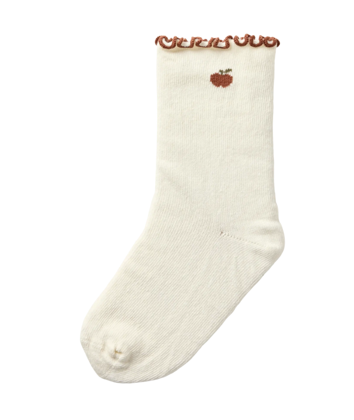 Lil Atelier Fiducia - Socks - Coconut Milk Apple -