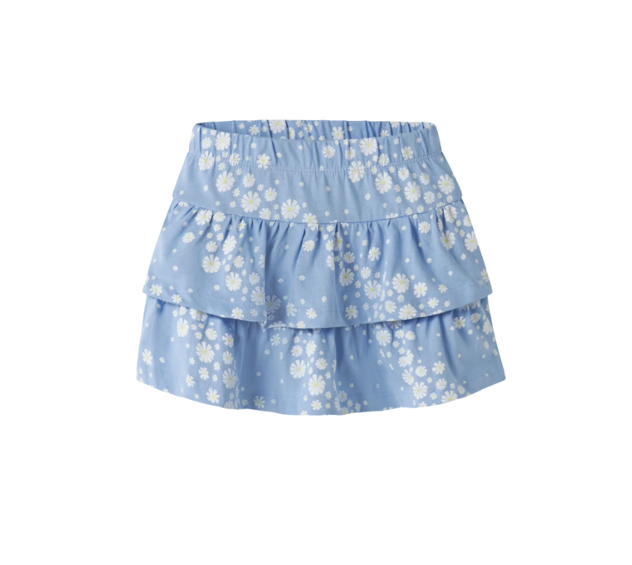 Name It Vigga - Skirt - Serenity White Flower -   Cm