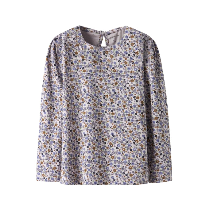Name It Tuline Slim Top - Lilla Marmor til Små Piger