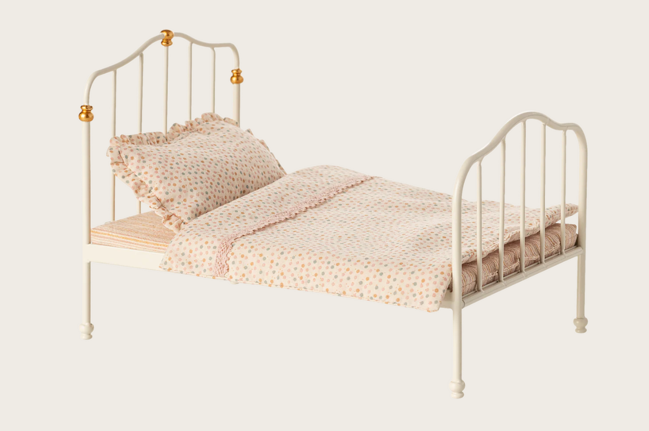 Maileg Vintage Dukkeseng – Rosa til Dukkehuset, Udsalg!