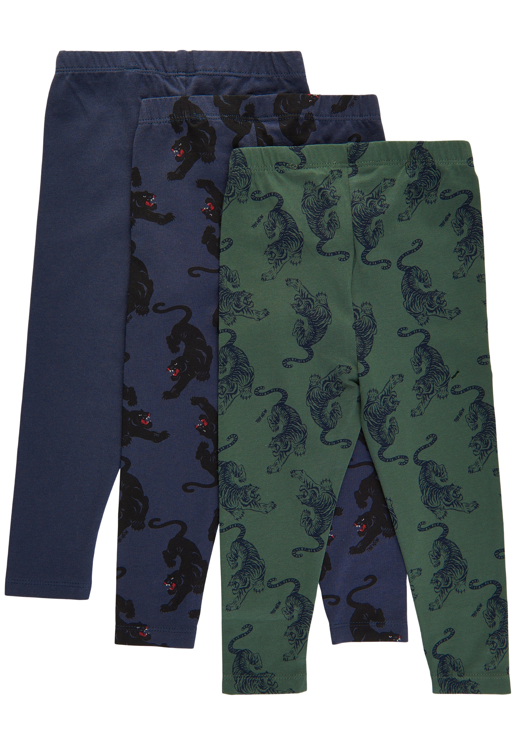 Nye Siblings Domo Leggings 3-pak – Økologisk Børnetøj