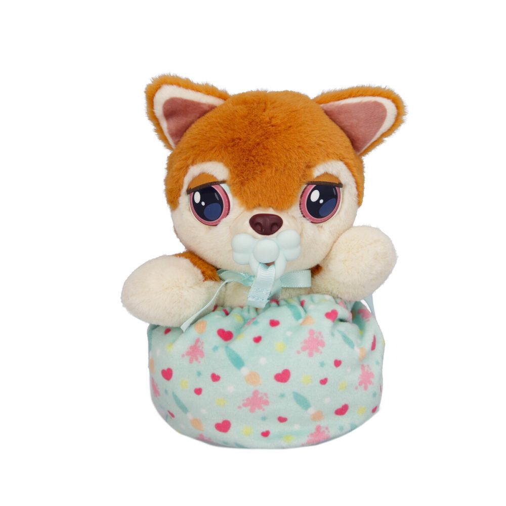 Baby Paws Mini – Shiba Inu Hvalp i Bæretaske Tilbud!