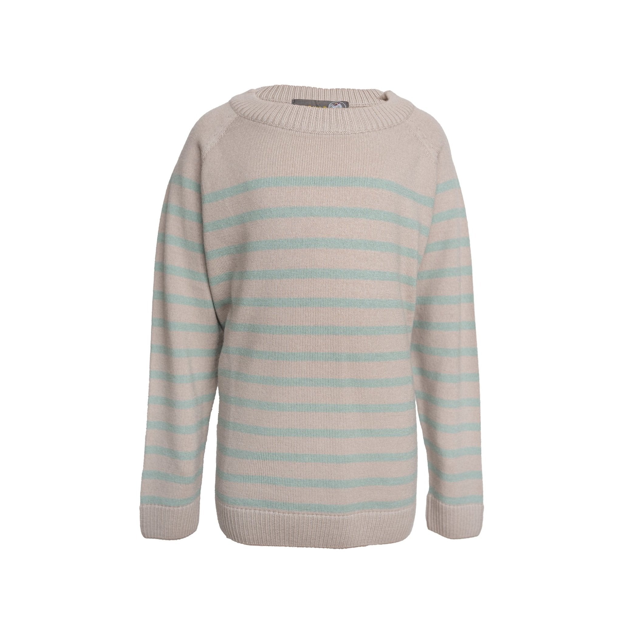 Bertil Bluse    Merinould - Cream Oatmeal