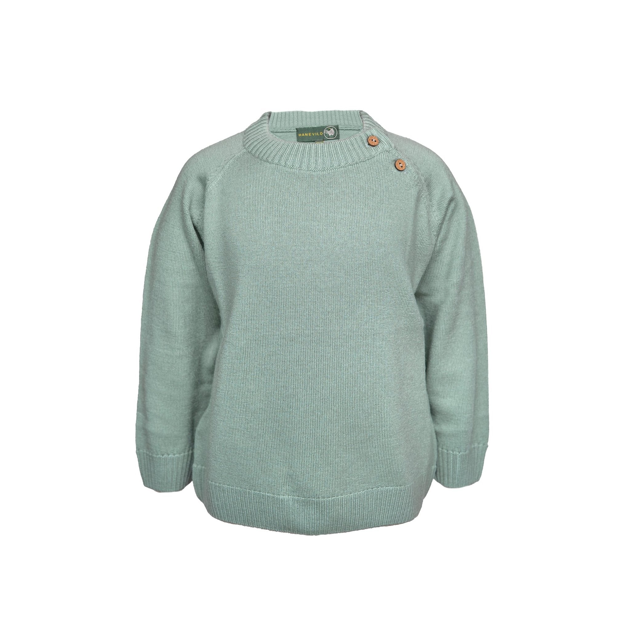 Bertil Bluse  Merino Uld - Sage
