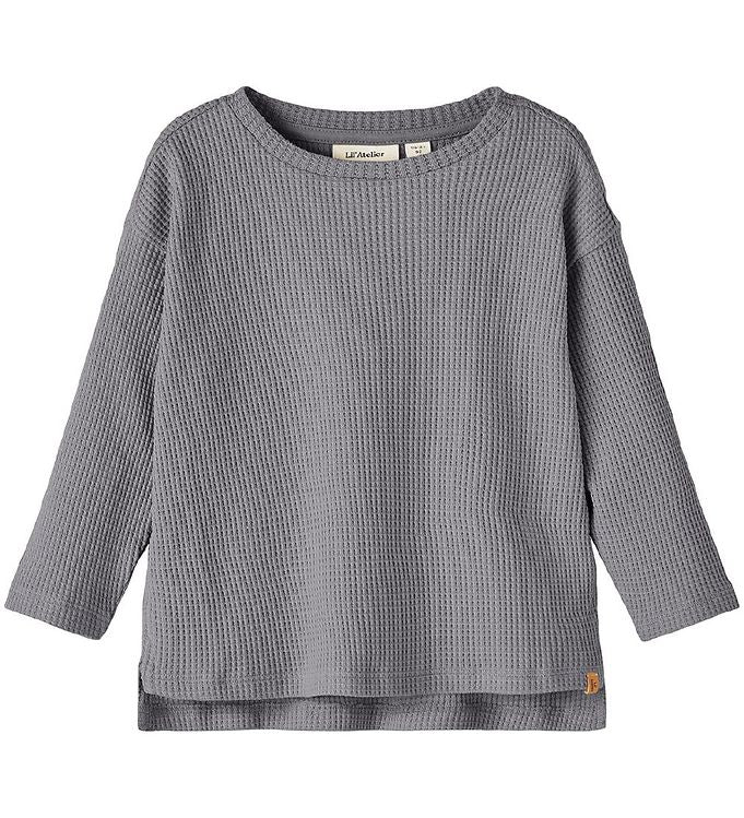 Lil Atelier Rolf Bluse – Silver Filigree Tilbud!