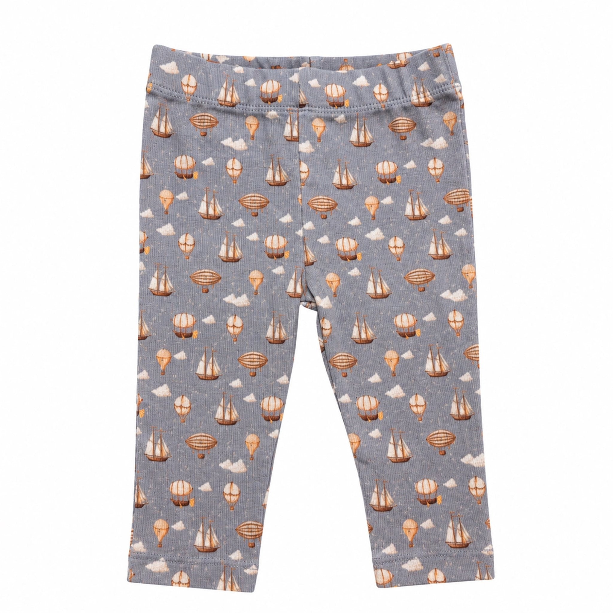 Boat Leggings - Stormy Weather -