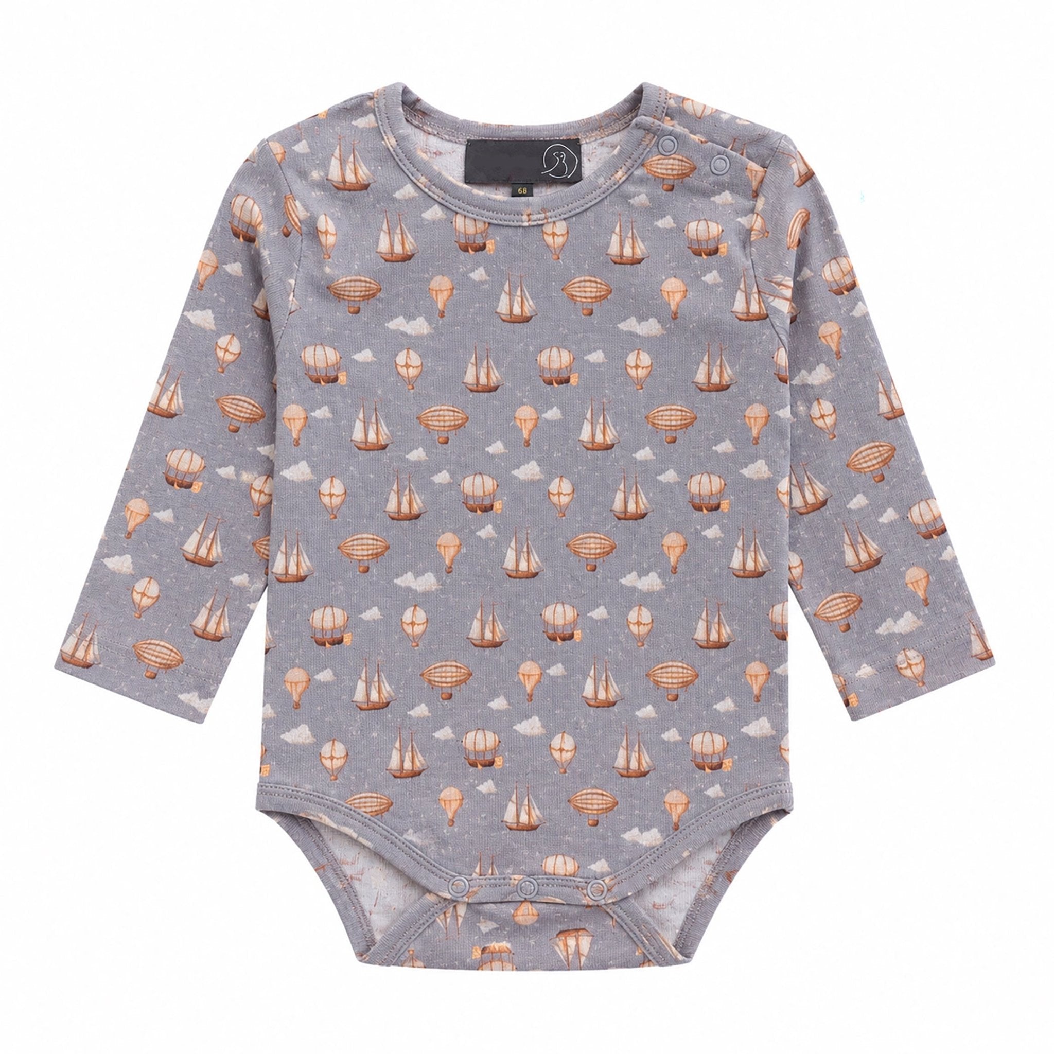 Boat Romper - Stormy Weather -