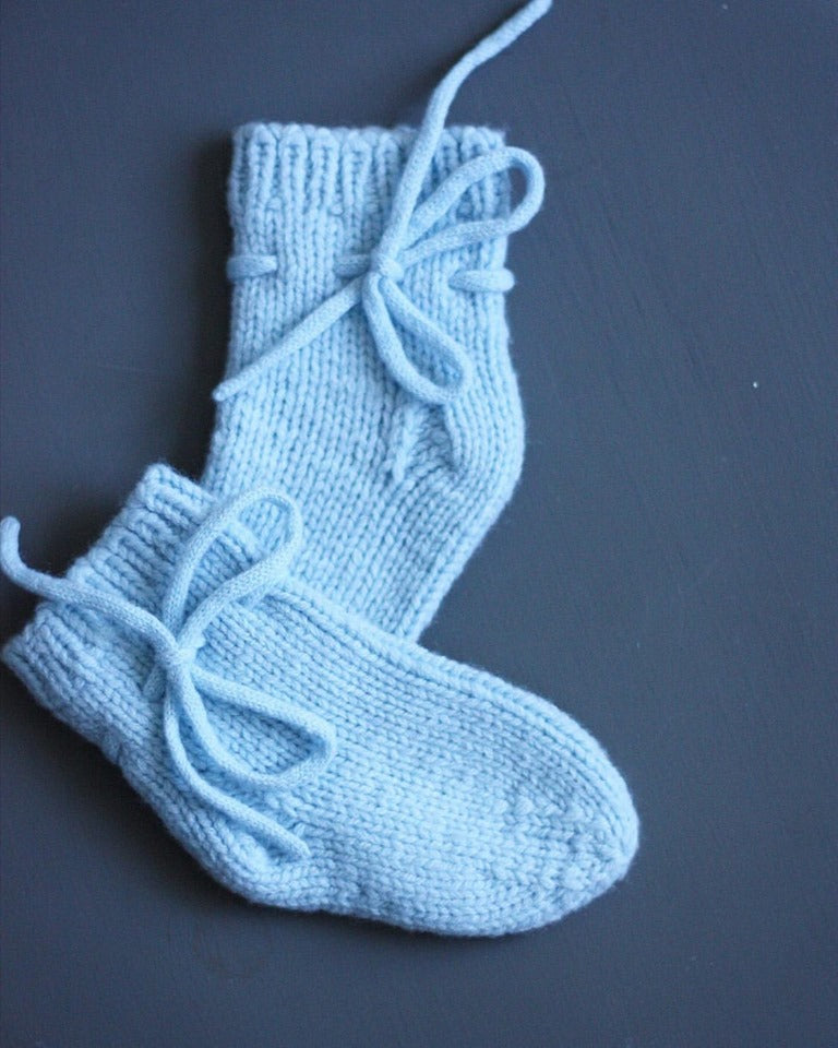 Luksuriøse Cashmere Strømper til Baby - Vintertilbud!