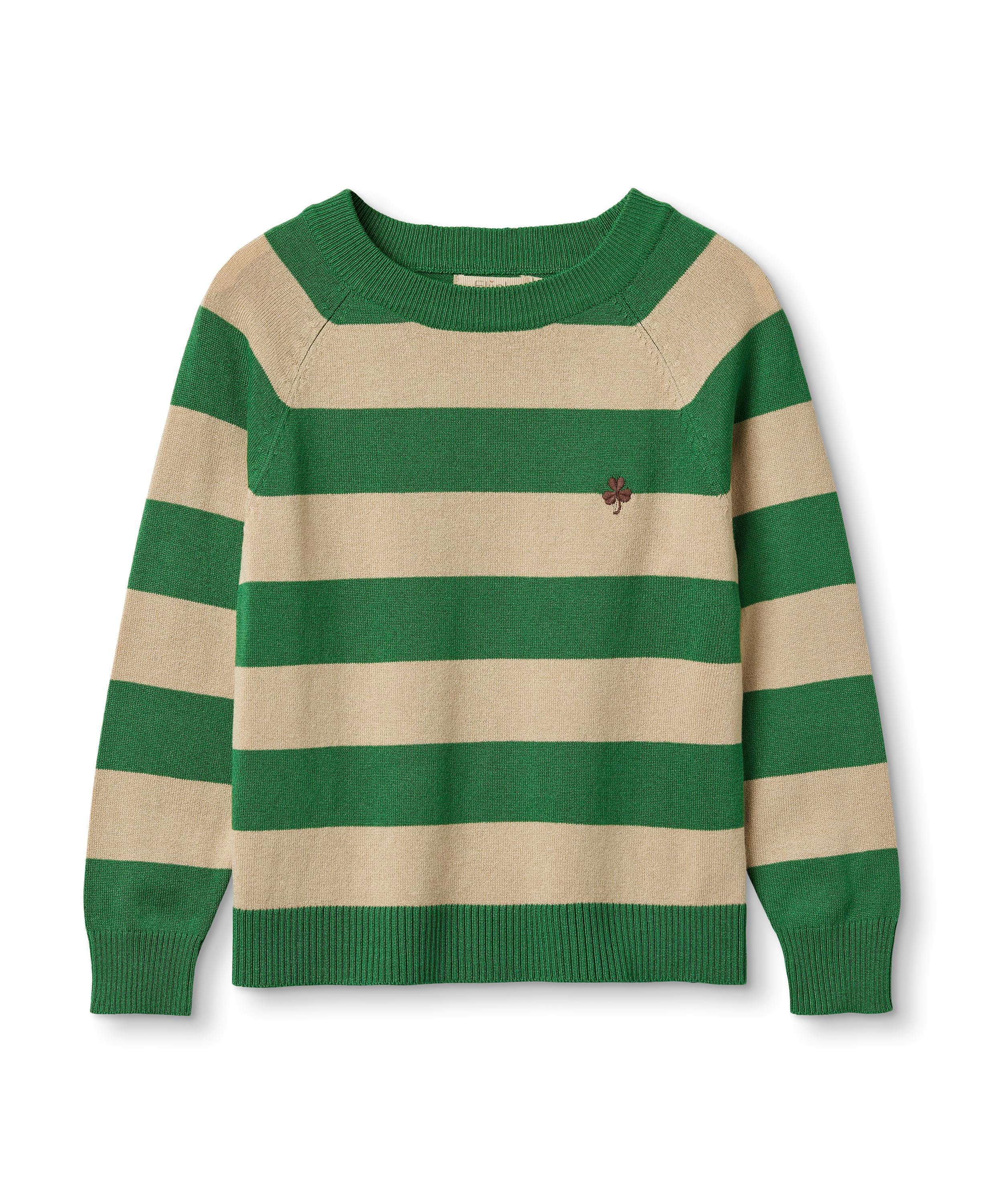 Fliink Favo Clover Pullover – Blød Striktrøje til Børn