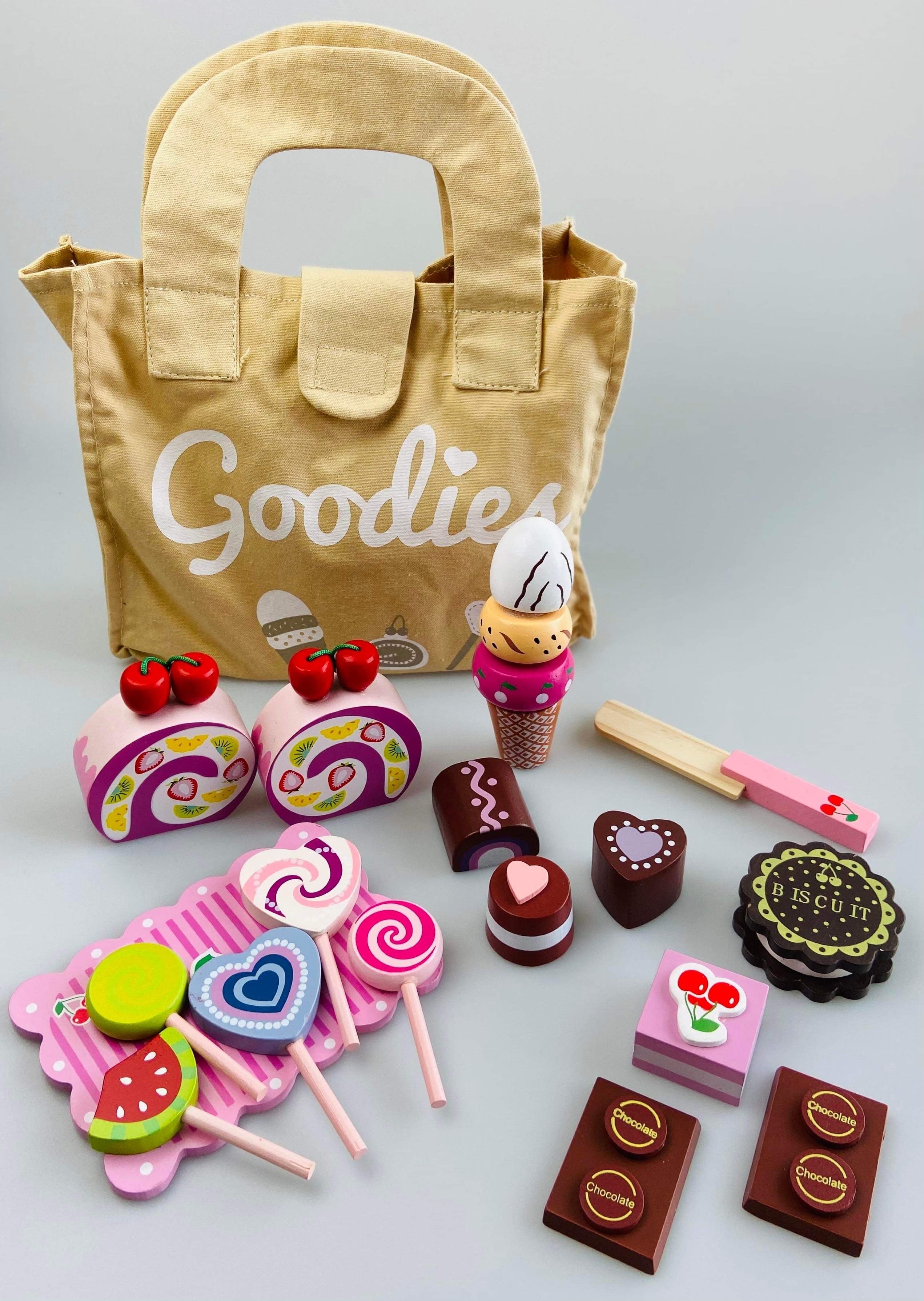 Magni Goodies Bag – Trædessertvarer til Kreativ Leg