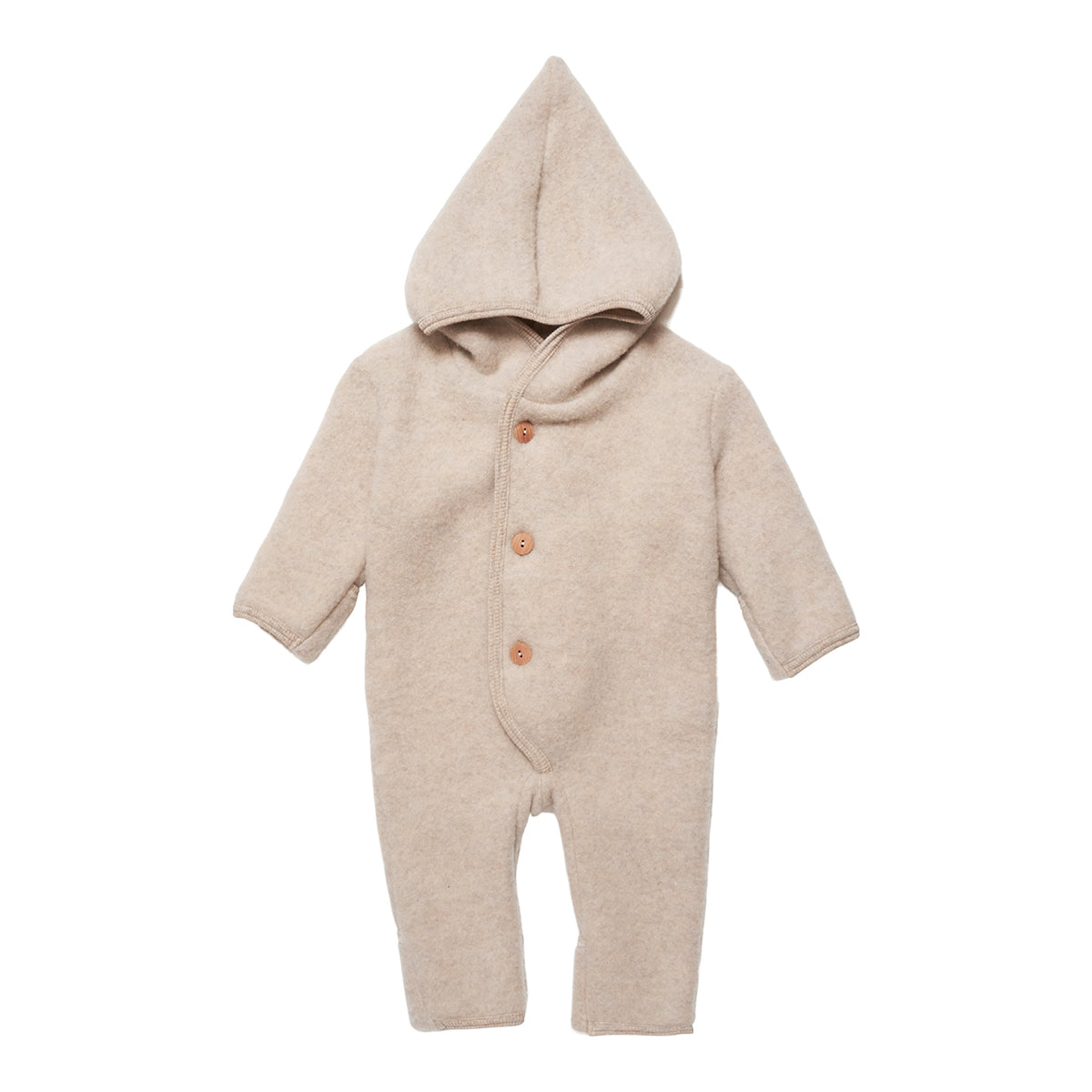 Huttelihut Billie Uld Babydragt – Camel til Baby Luksus