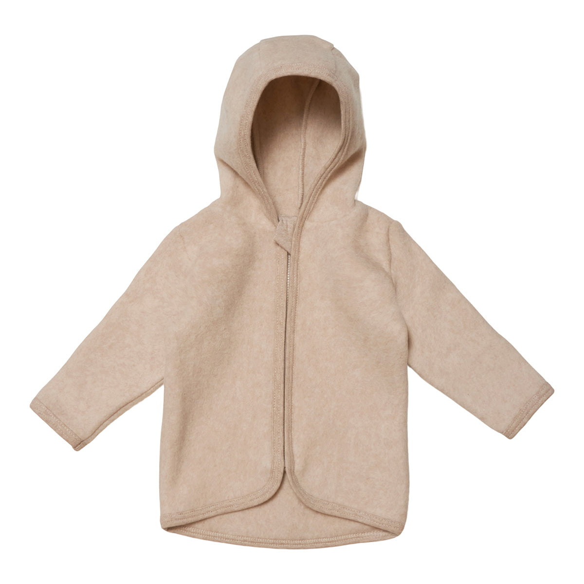 Huttelihut Poofy Babyjakke - Camel - Blød og Komfortabel