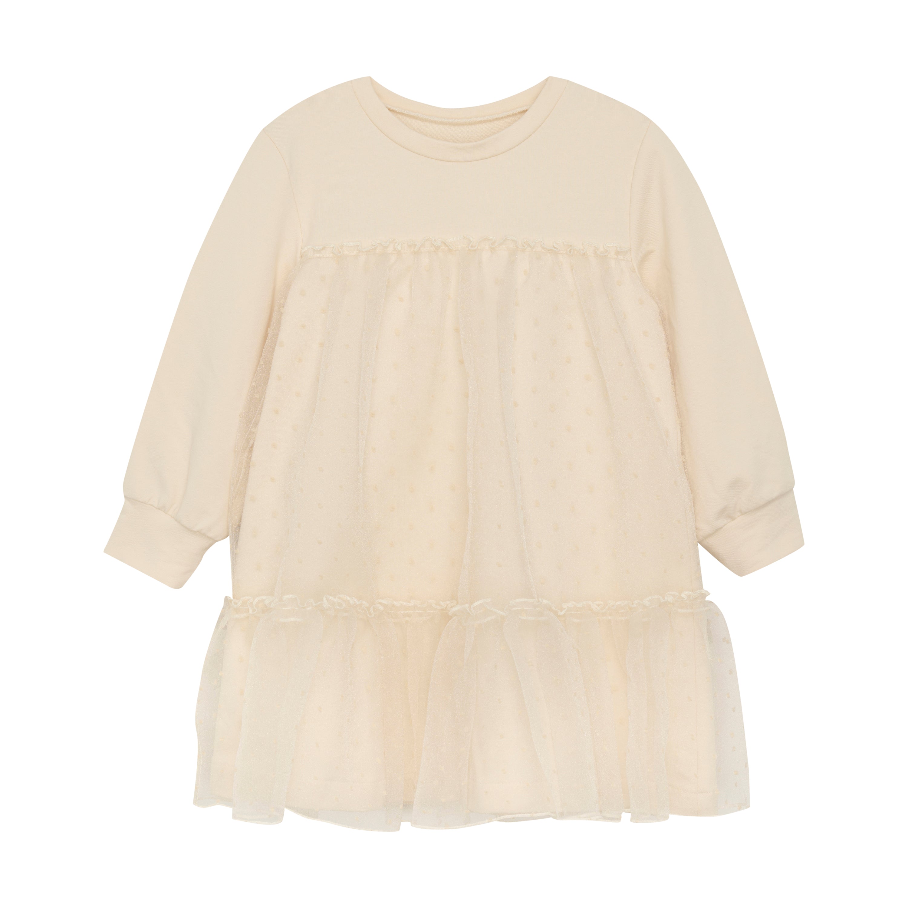Huttelihut Festkjole - Off White - Elegance til Fester