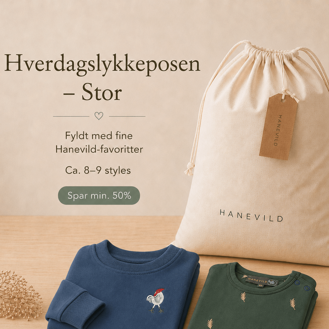 Hverdagslykkeposen  Stor - Pige