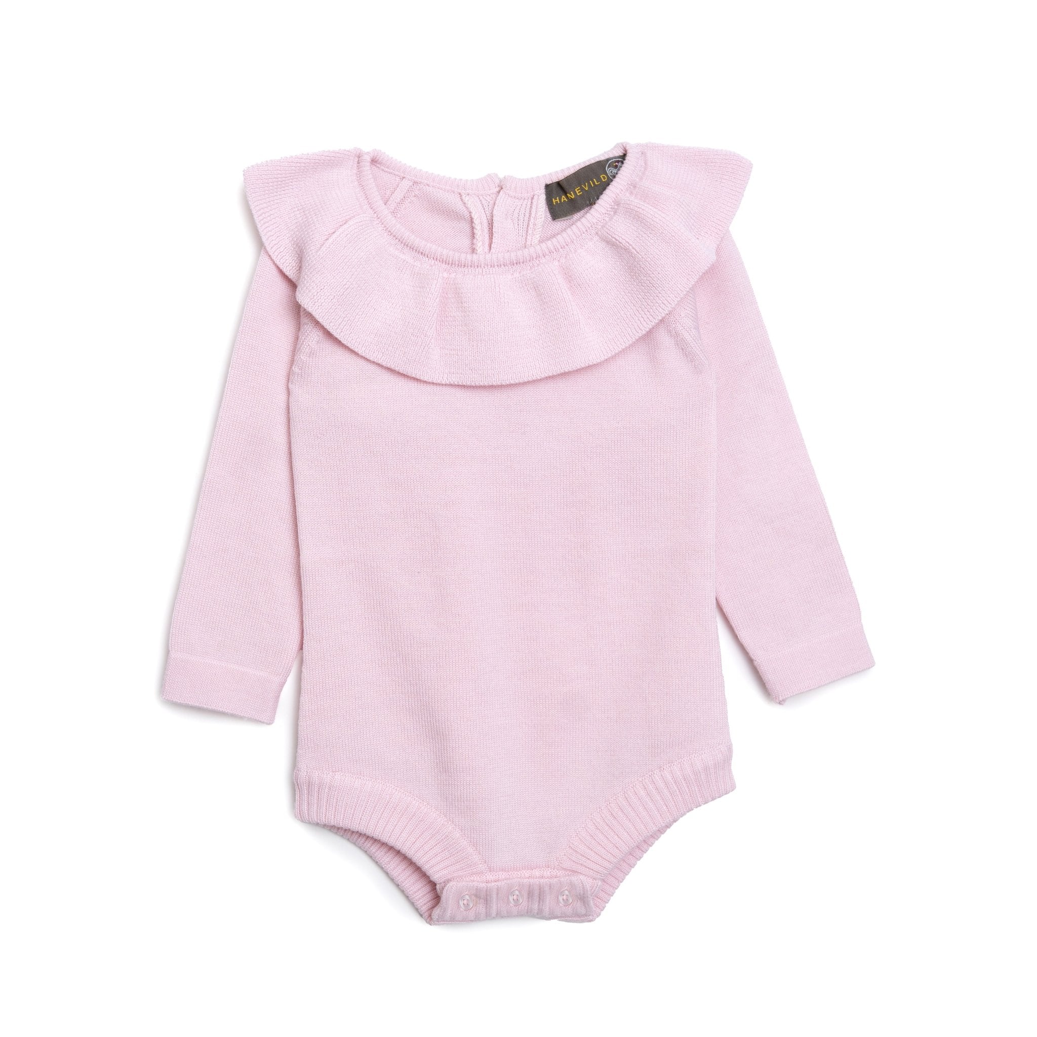 Laura Romper - Merinould - Pink Merino Wool -