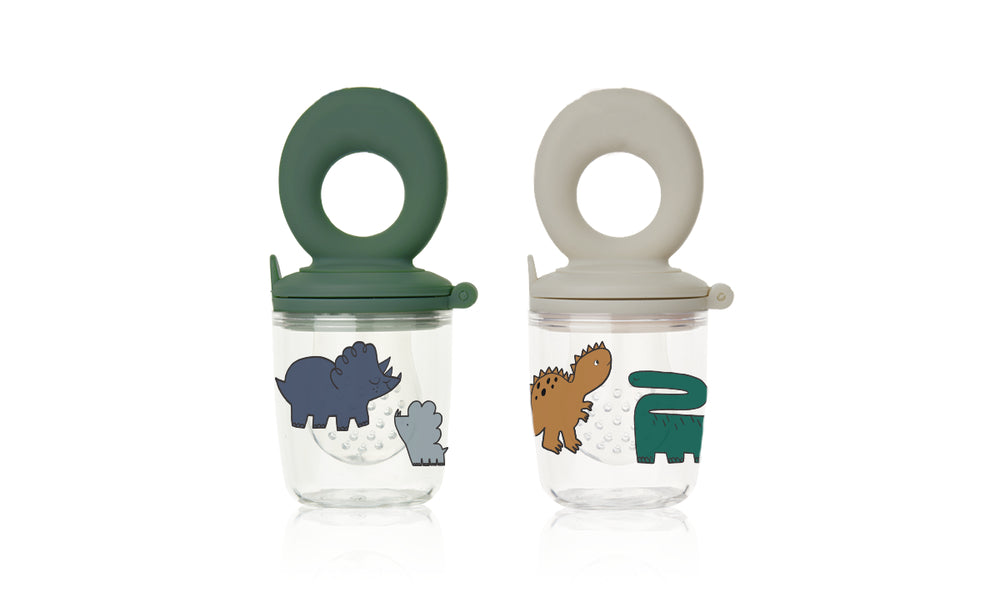 Liewood Miranda Madfeeder – 2 Stk – Sjov Dino Design