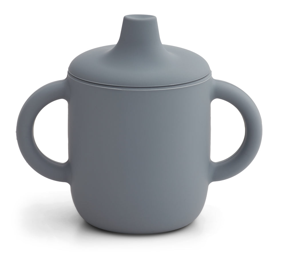Liewood Neil Sippy Silikone Kop – Wave Blue Tilbud!