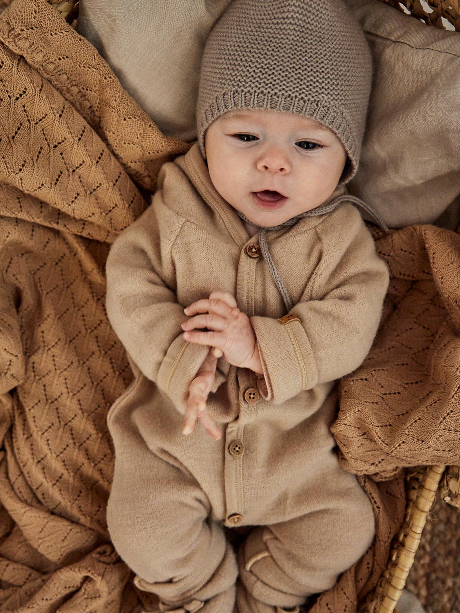 Lil Atelier Dallas Baby Dragt – Pebble Melange Tilbud!