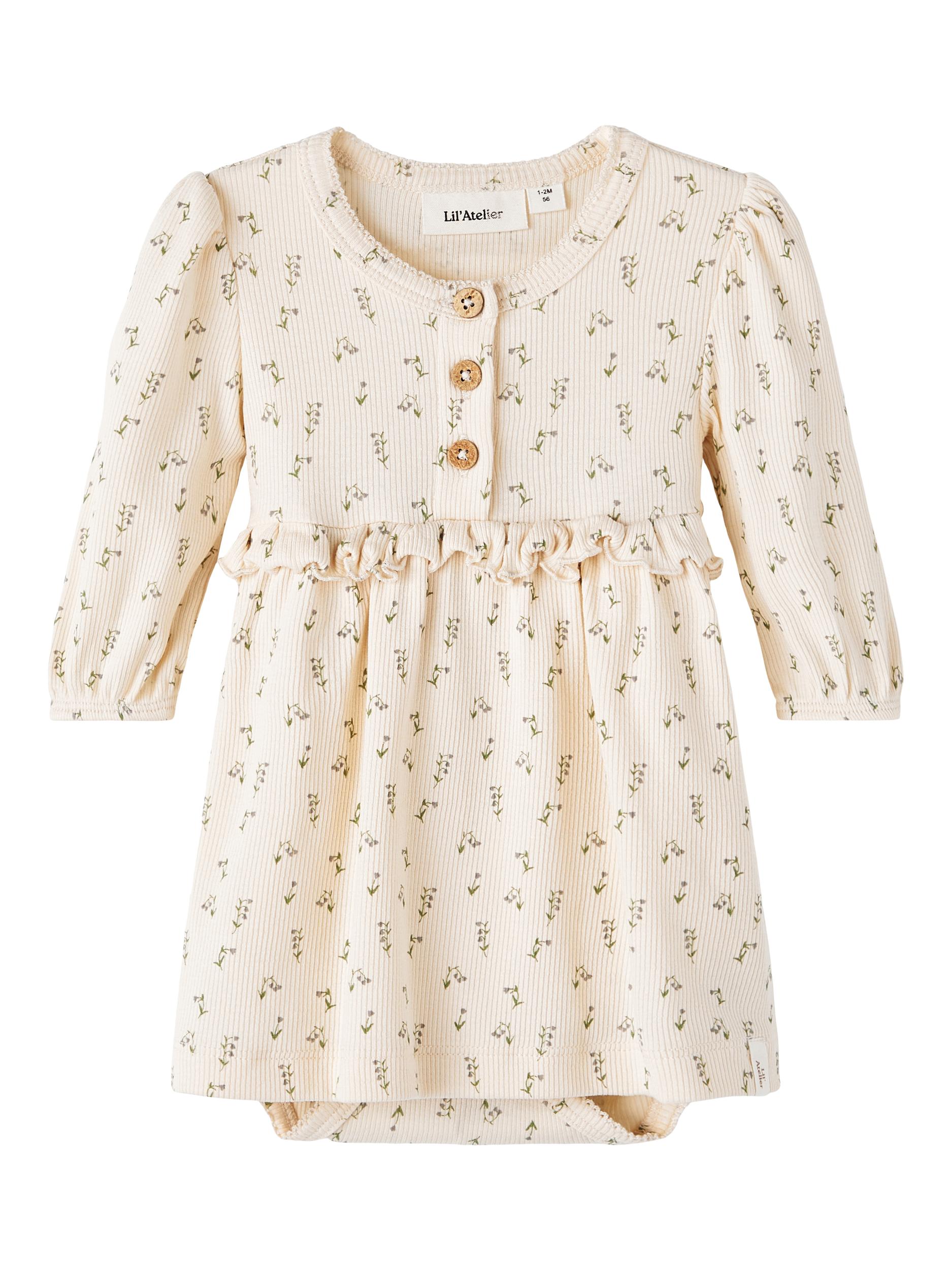 Lil Atelier Gago Bodykjole med Blomsterprint til Regnvejr