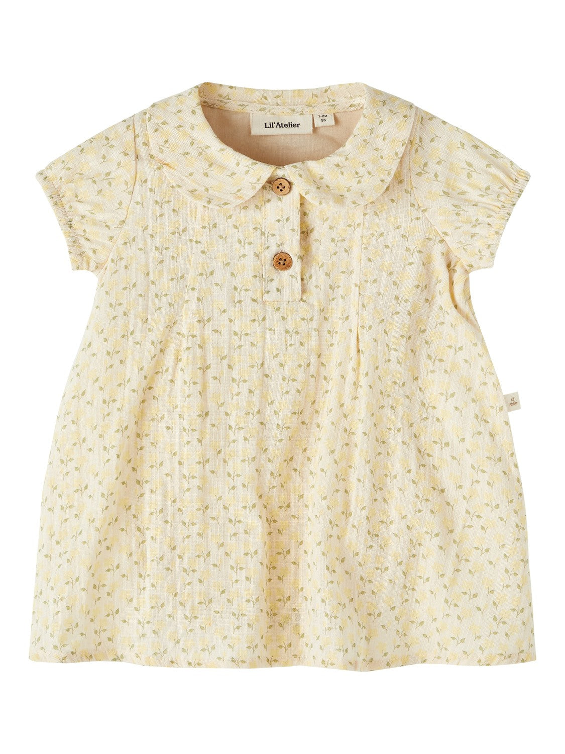 Lil Atelier Hulla Loose Bodykjole - Turtledove, Økologisk