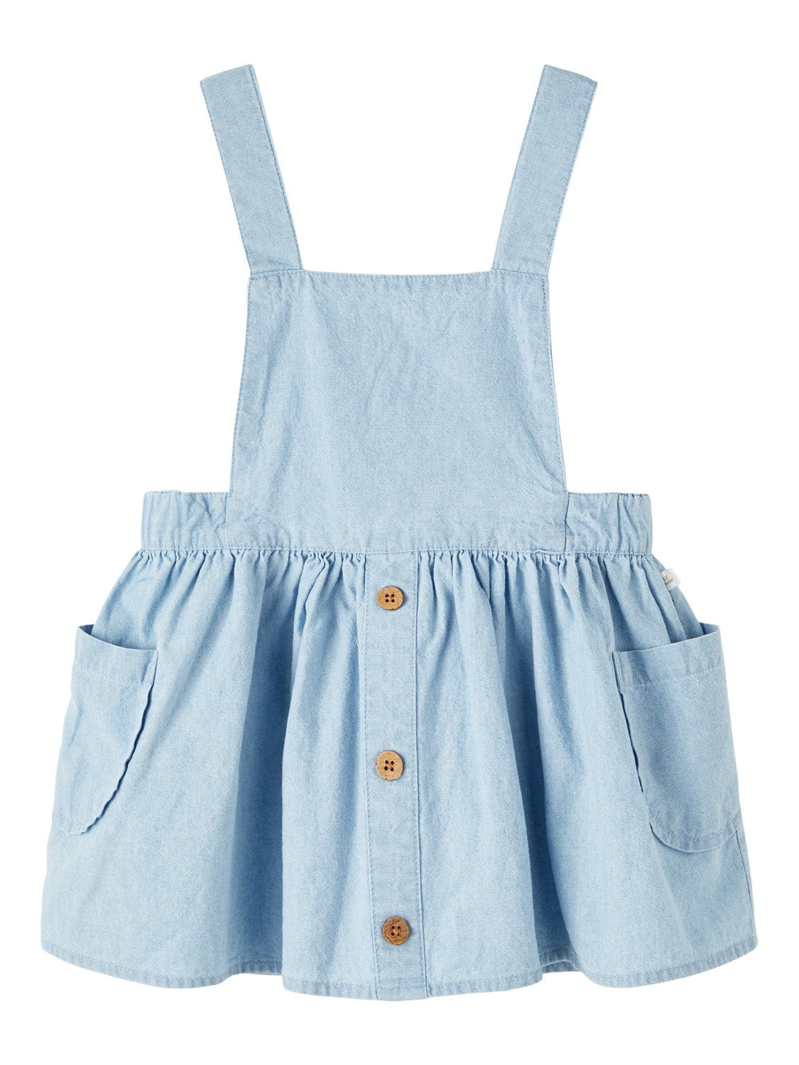 Lil Atelier Daley Cowboykjole - Lys Blå Økologisk Denim