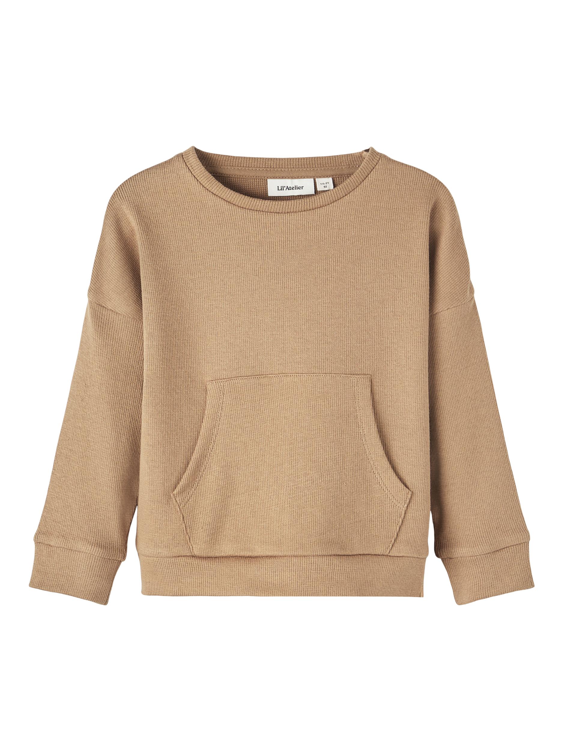 Lil Atelier Labon Oversize Sweatshirt – Tigers Eye Tilbud